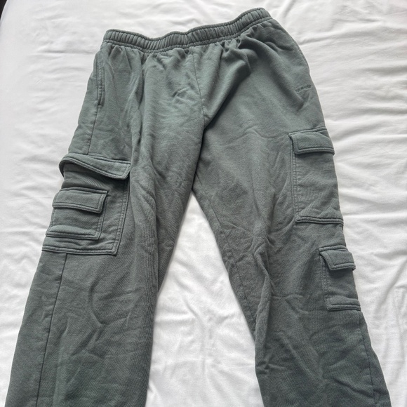 Ultrafleece Cargo Sweatpants - Army Green - Picture 1 of 4